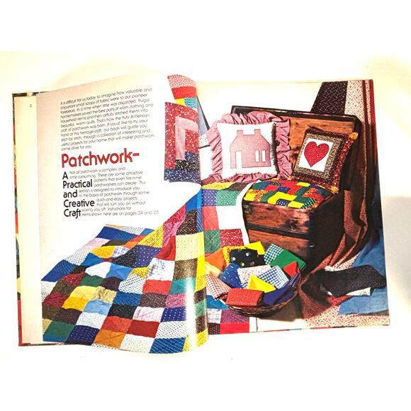 Better Homes and Gardens Patchwork & Quilting 1984 Hardcover Vintage Sewing - Picture 5 of 6